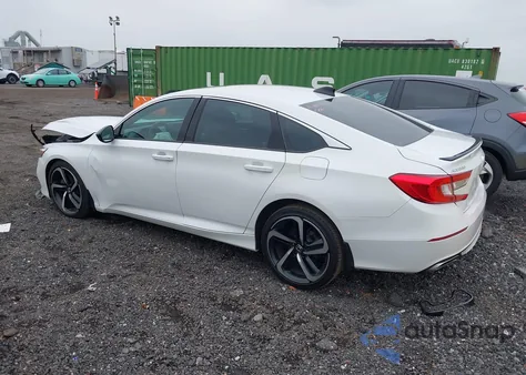 2021 Honda Accord Sport 2.0T из США, поврежденный, VIN 1HGCV2F33MA007702